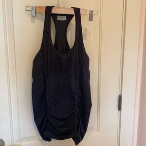Athleta charcoal yoga exercise tank top